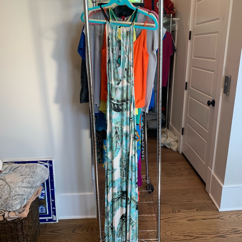 NWT Mamie Ruth Gina Keyhole Maxi